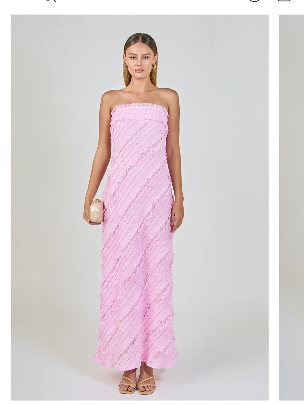 Endless Rose Strapless Maxi Dress